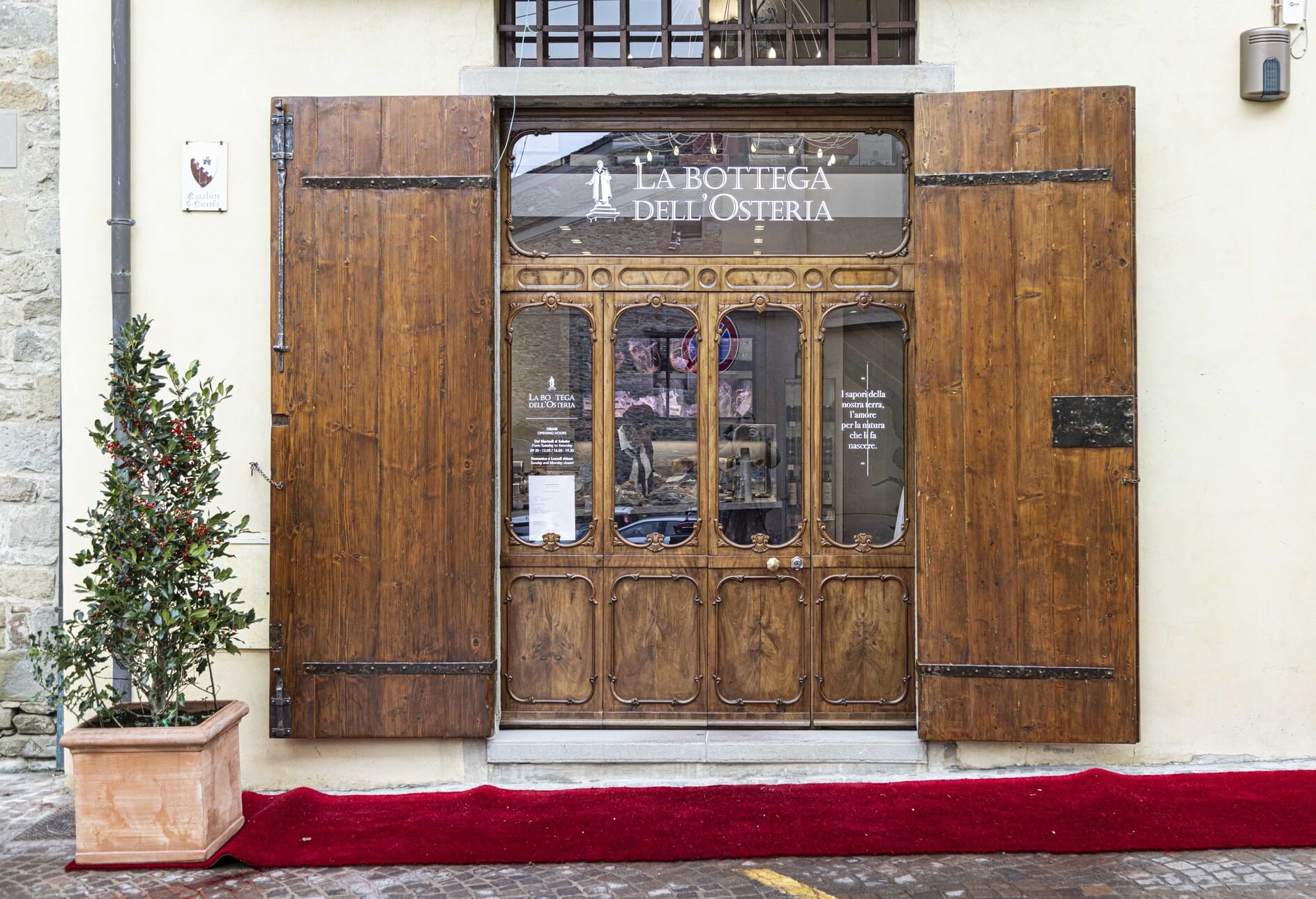 La bottega dell’osteria esterno