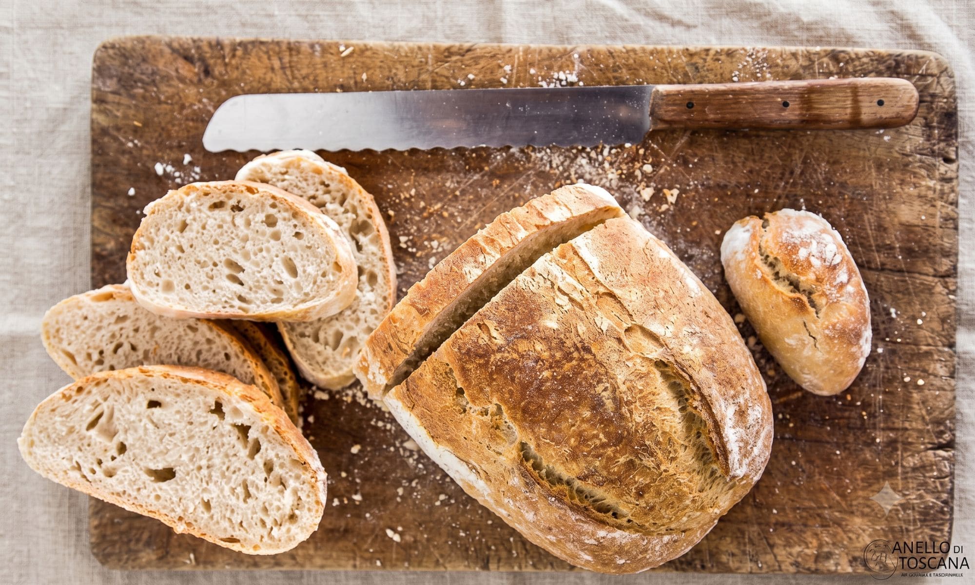 Scopri di più sull'articolo Perché il pane toscano è senza sale? Una storia che profuma di tradizione